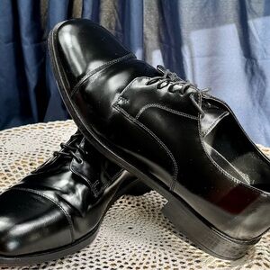Nunn Bush Dress Flex Mens Black Dress Shoe 11M Comfort Plus sku 3191